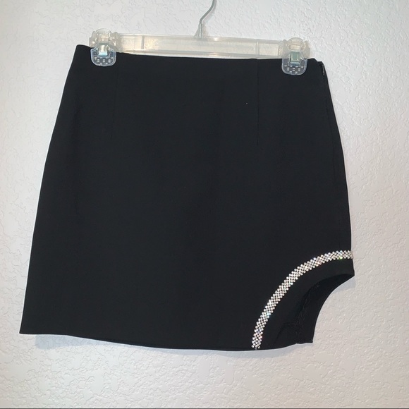 New Zara Jewel Trim Short Mini Skirt 7563/274 Small Extra Large XL XXL Blogger’s - Picture 6 of 9